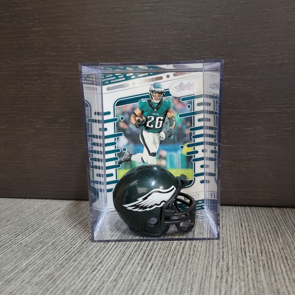 Philadelphia Eagles Saquon Barkley Mini Football Hat Football Sports Box